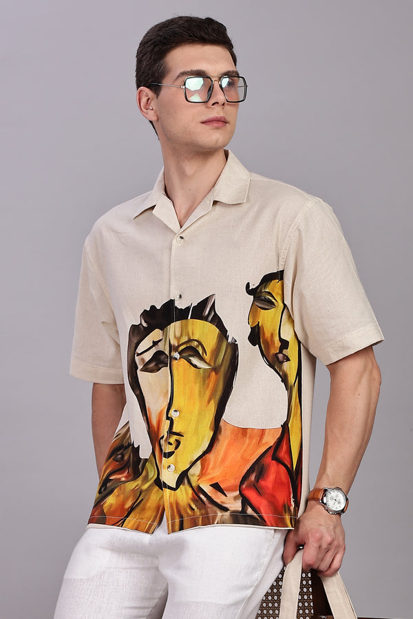 ORGANIC LINEN CUBAN SHIRT