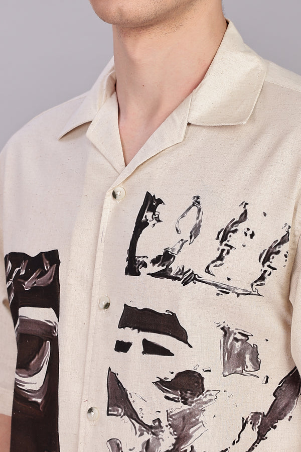 ORGANIC LINEN CUBAN SHIRT