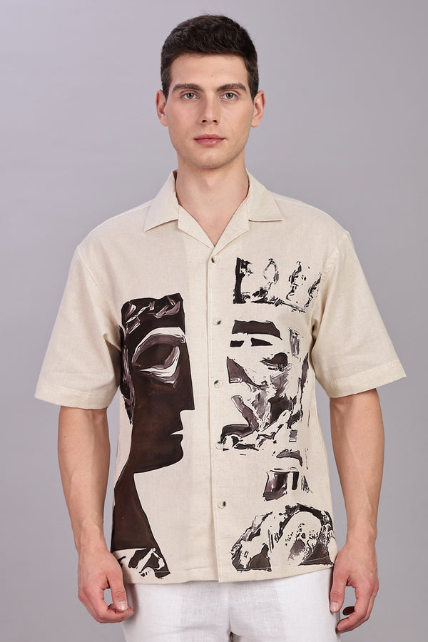 ORGANIC LINEN CUBAN SHIRT