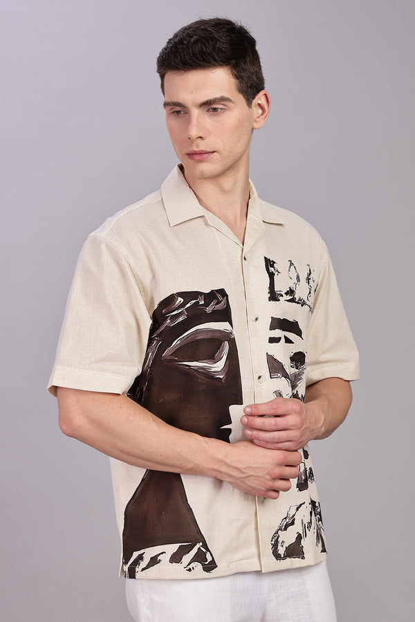 ORGANIC LINEN CUBAN SHIRT