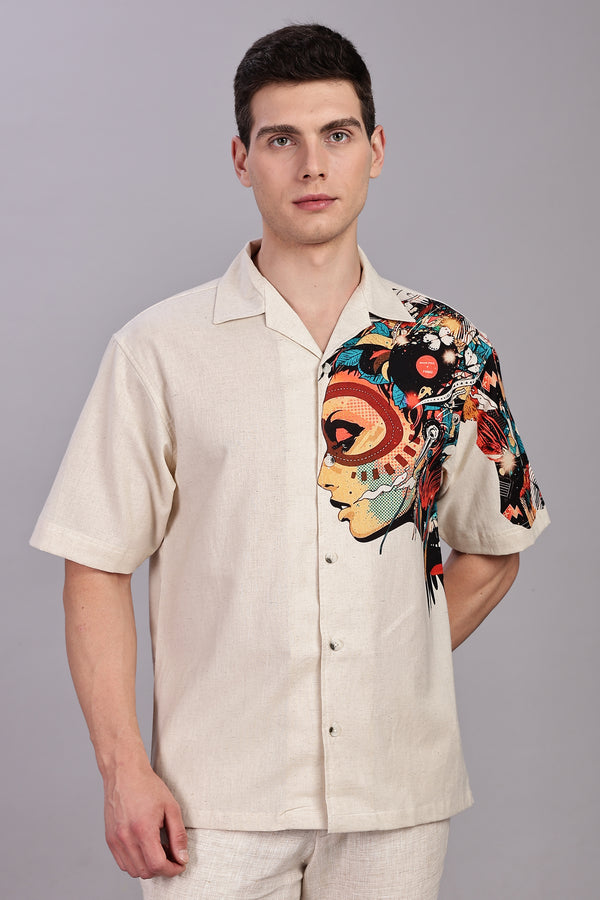 ORGANIC LINEN CUBAN SHIRT